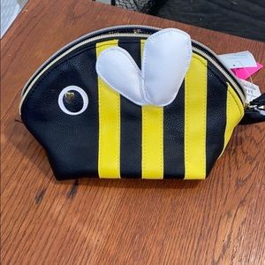 BRAND NEW bumble bee makeup bag